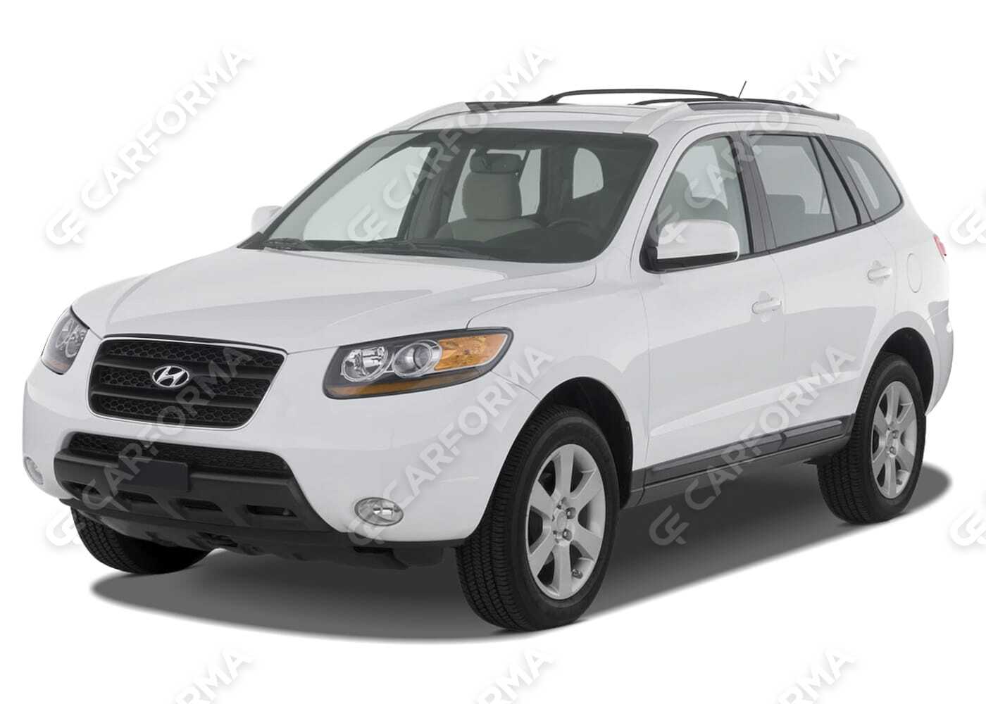 Ворсовые коврики на Hyundai Santa Fe II 2005&nbsp;-&nbsp;2012
