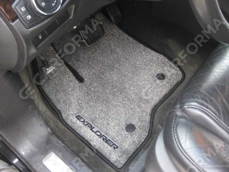 Ворсовые коврики на Ford Explorer V 2010&nbsp;-&nbsp;2019 в Чебоксарах