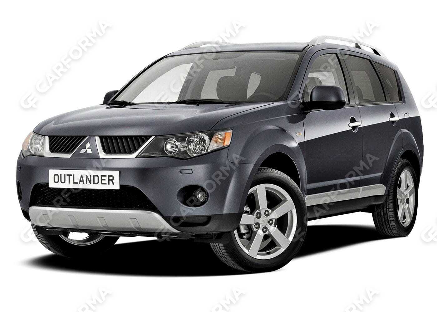 Ворсовые коврики на Mitsubishi Outlander XL 2005&nbsp;-&nbsp;2013 в Чебоксарах