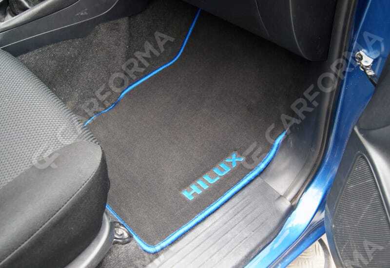 Ворсовые коврики на Toyota Hilux VII 2008&nbsp;-&nbsp;2015 в Чебоксарах