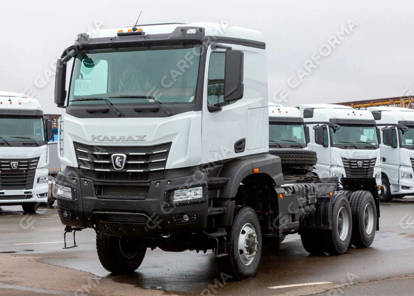 Ворсовые коврики на КамАЗ К5 узкая кабина 6595 2024&nbsp;-&nbsp;2026