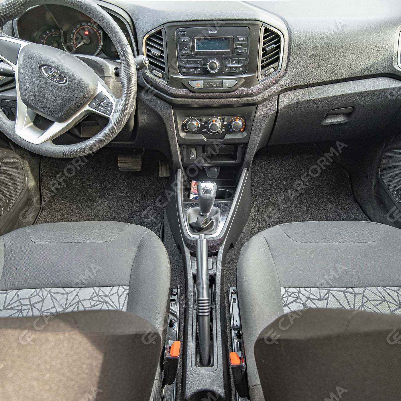 Ворсовые коврики на Lada (ВАЗ) XRAY 2015&nbsp;-&nbsp;2022 в Чебоксарах