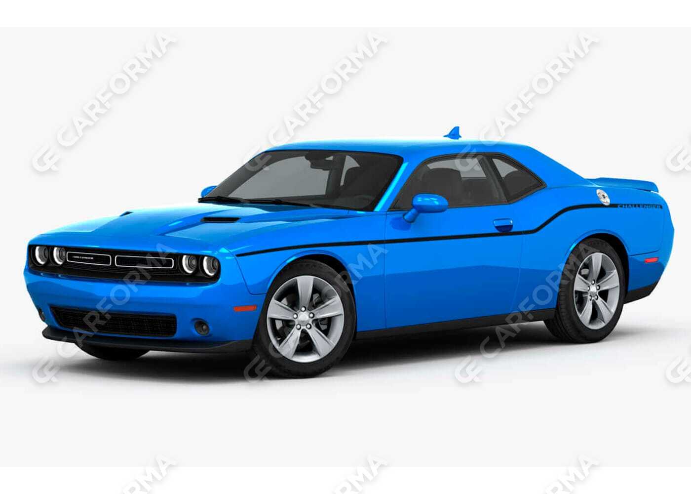 Ворсовые коврики на Dodge Challenger III 2008&nbsp;-&nbsp;2023