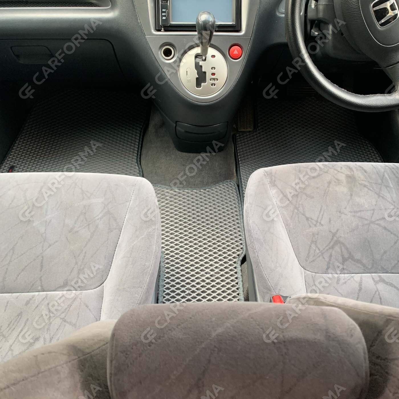 Ворсовые коврики на Honda Civic VII 5d 2000&nbsp;-&nbsp;2005 в Чебоксарах