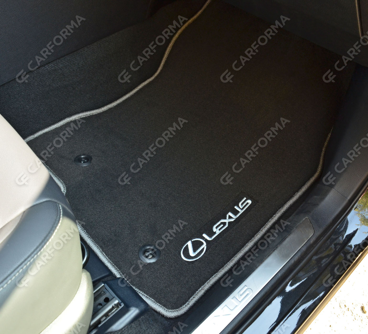 Ворсовые коврики на Lexus NX I 2014&nbsp;-&nbsp;2021 в Чебоксарах