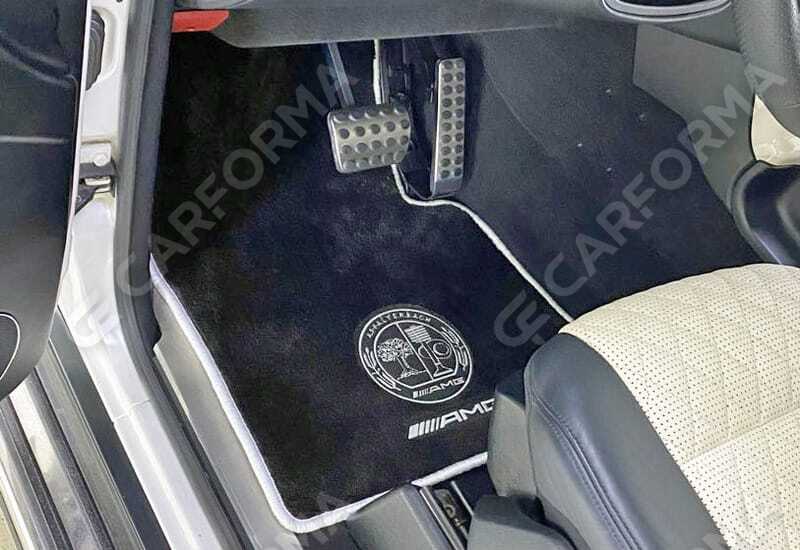 Ворсовые коврики на Mercedes G (W463) рестайлинг 2001&nbsp;-&nbsp;2018 в Чебоксарах