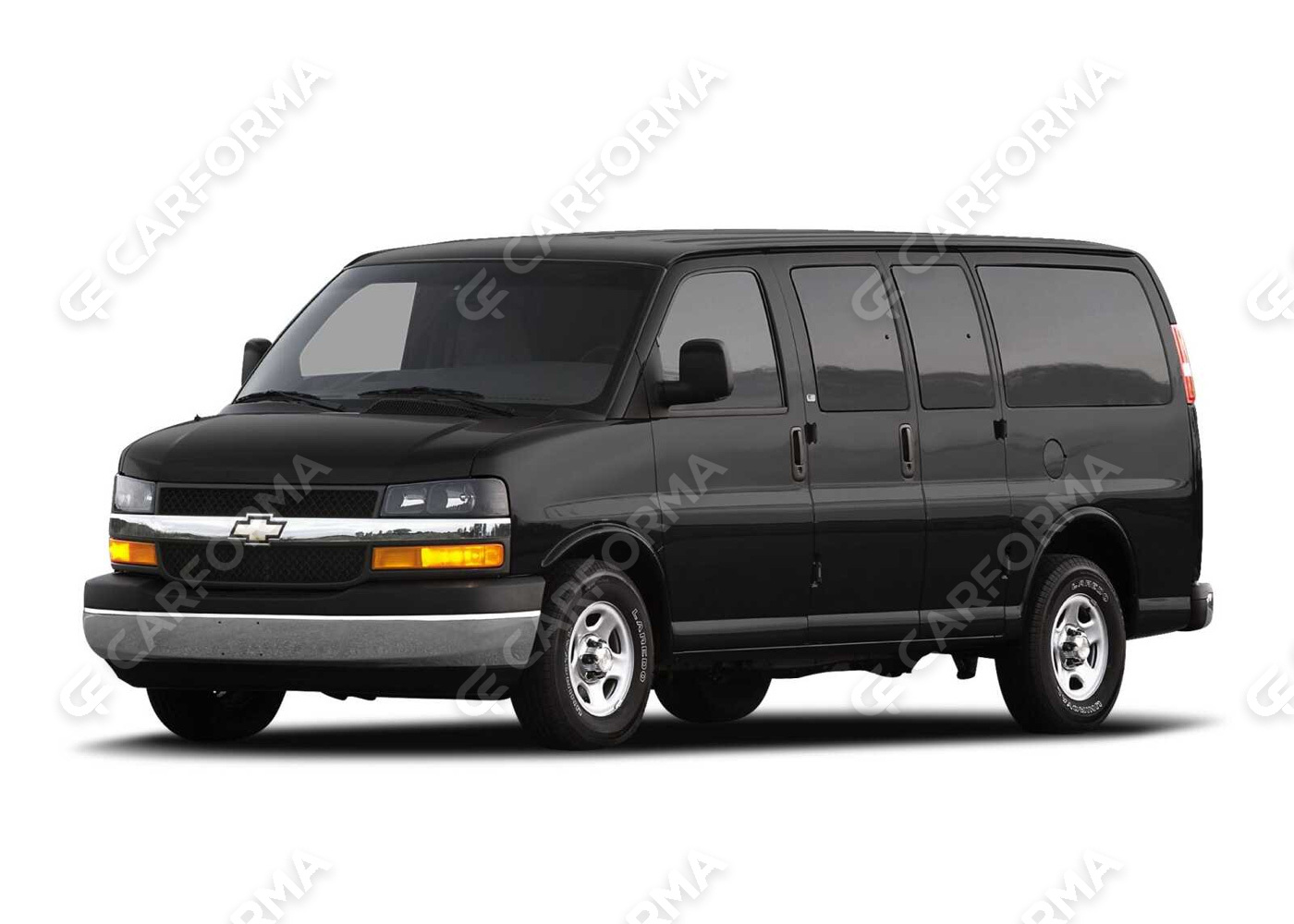 Ворсовые коврики на Chevrolet Express 2002&nbsp;-&nbsp;2019 в Чебоксарах