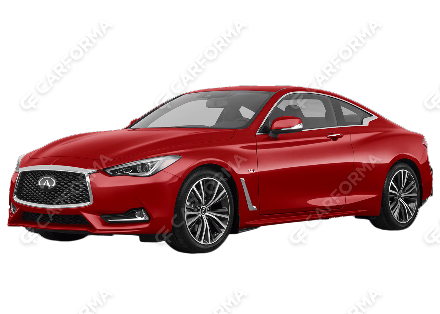 Ворсовые коврики на Infiniti Q60 II 2016&nbsp;-&nbsp;2022 в Чебоксарах