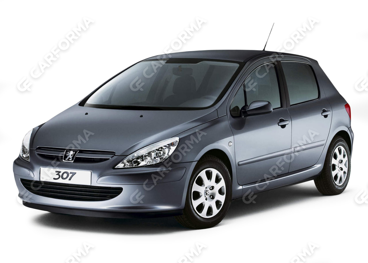 Ворсовые коврики на Peugeot 307 2001&nbsp;-&nbsp;2008