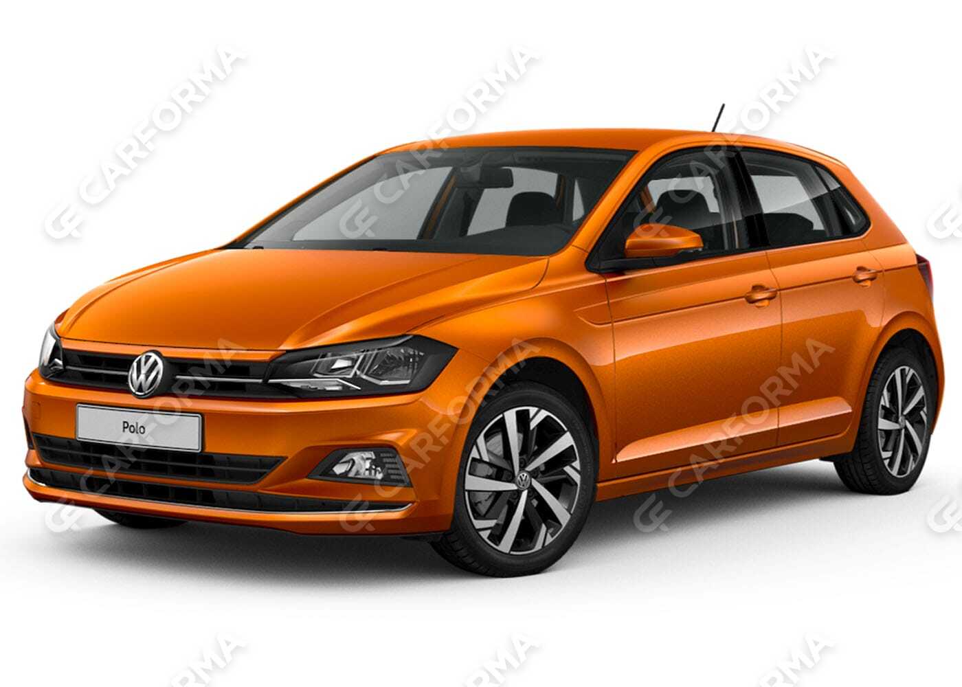 Ворсовые коврики на Volkswagen Polo VI 2017&nbsp;-&nbsp;2026