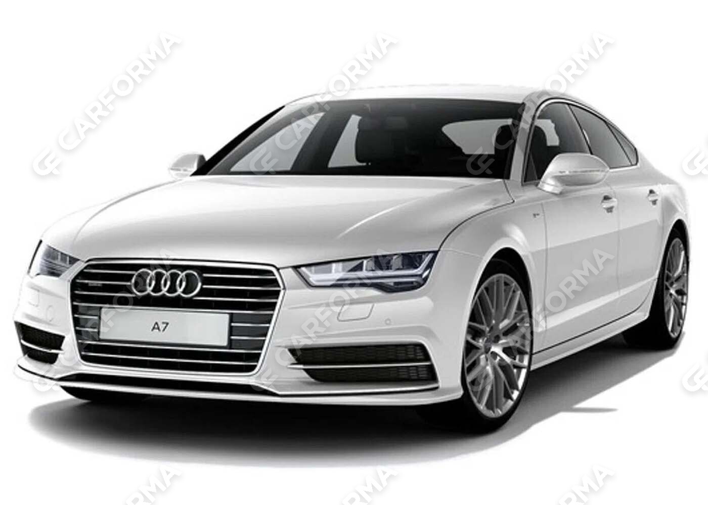Ворсовые коврики на Audi A7 (4G) 2010&nbsp;-&nbsp;2018