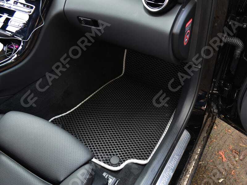Ворсовые коврики на Mercedes C (W205) 2014&nbsp;-&nbsp;2023 в Чебоксарах