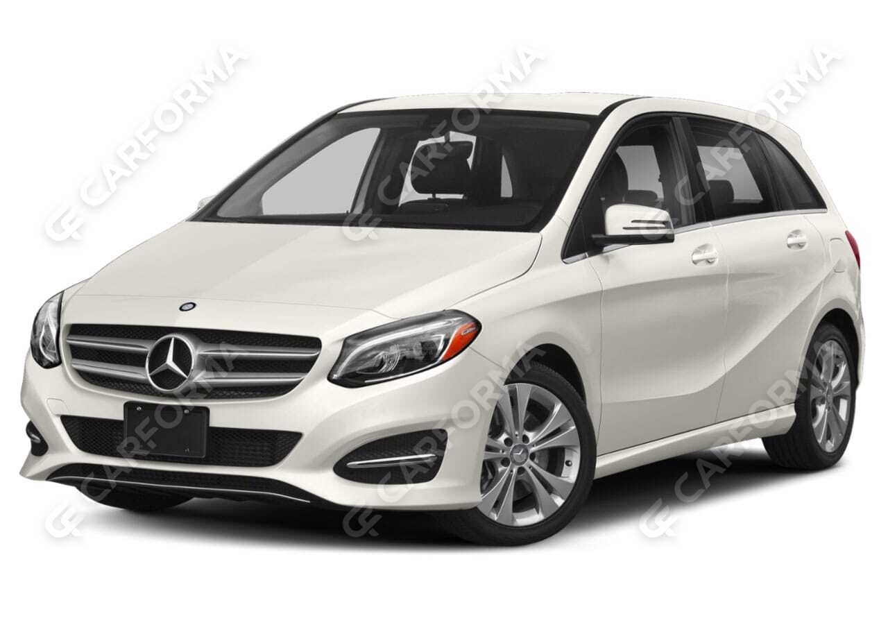 Ворсовые коврики на Mercedes B (W246) 2011&nbsp;-&nbsp;2018