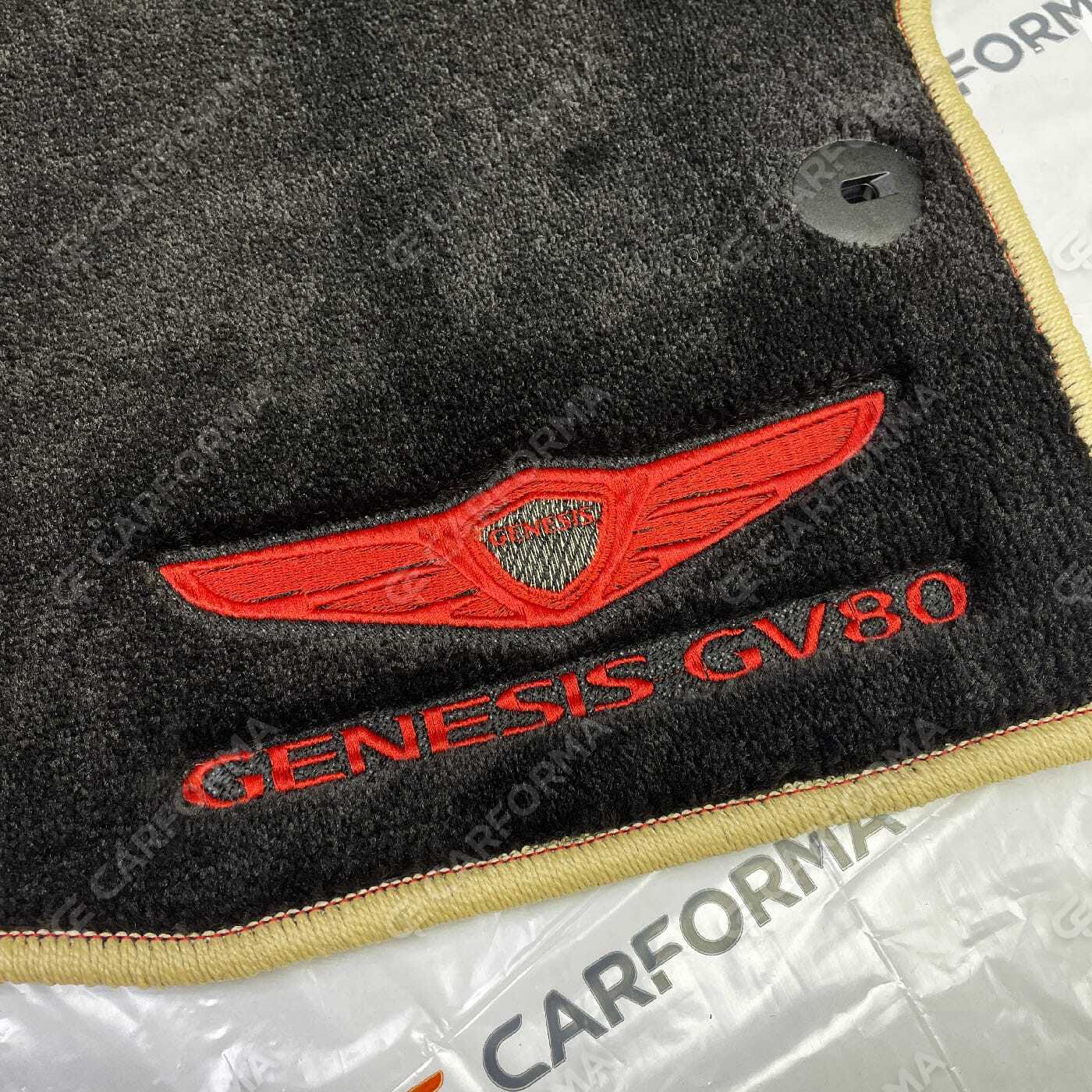 Ворсовые коврики на Genesis GV80 2020&nbsp;-&nbsp;2026 в Чебоксарах