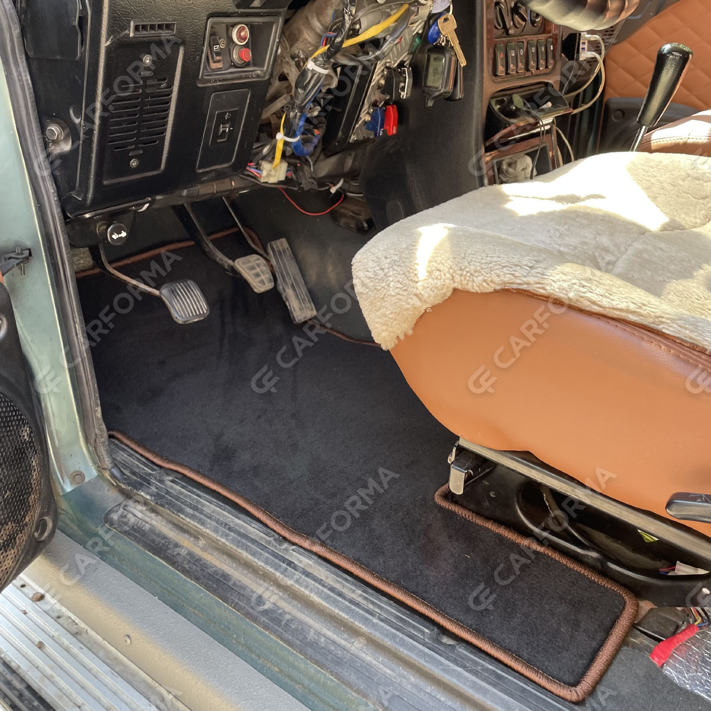 Ворсовые коврики на Hyundai Galloper II 1997&nbsp;-&nbsp;2003 в Чебоксарах