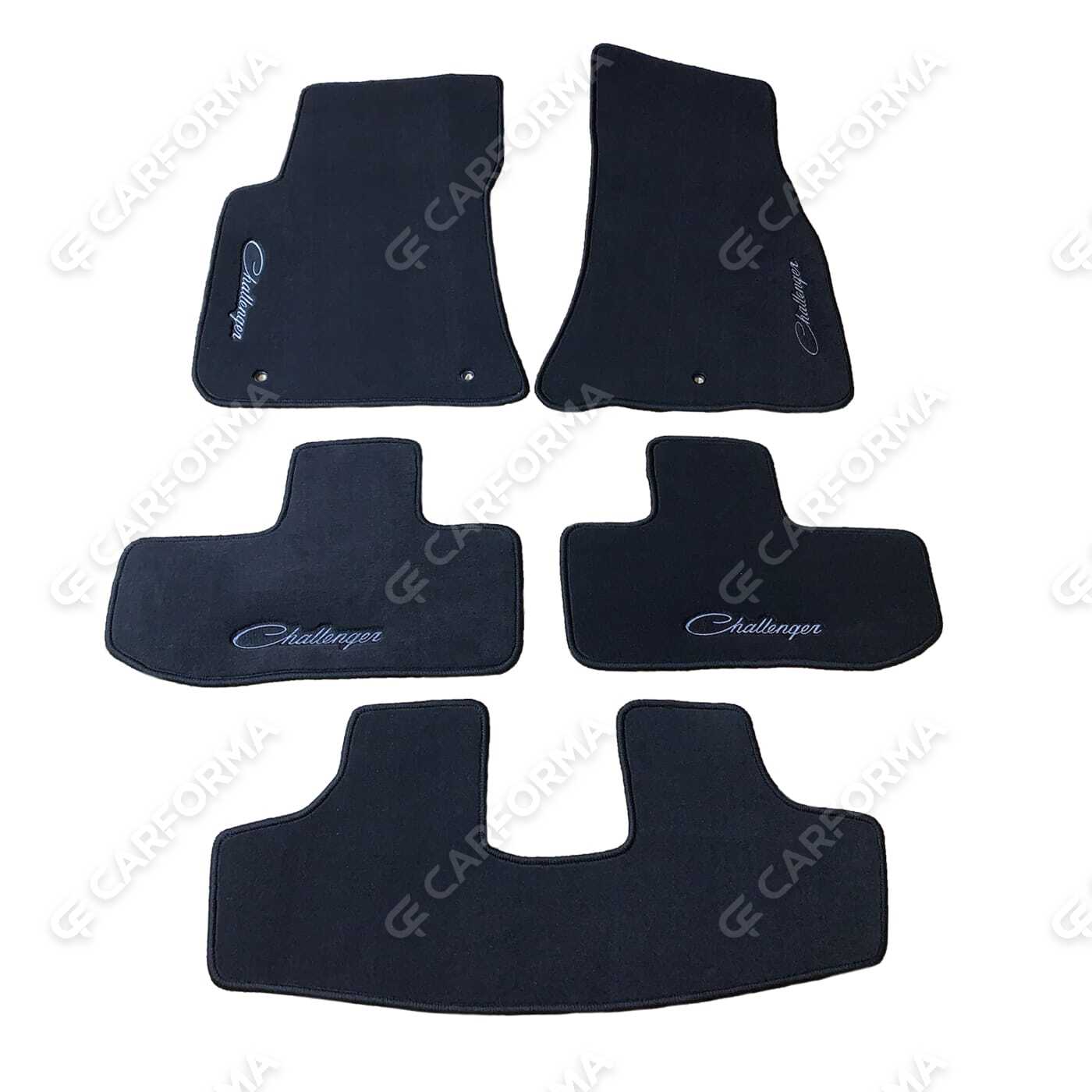 Ворсовые коврики на Dodge Challenger III 2008&nbsp;-&nbsp;2023 в Чебоксарах