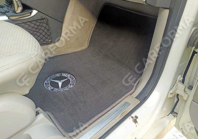 Ворсовые коврики на Mercedes B (W245) 2005&nbsp;-&nbsp;2012 в Чебоксарах