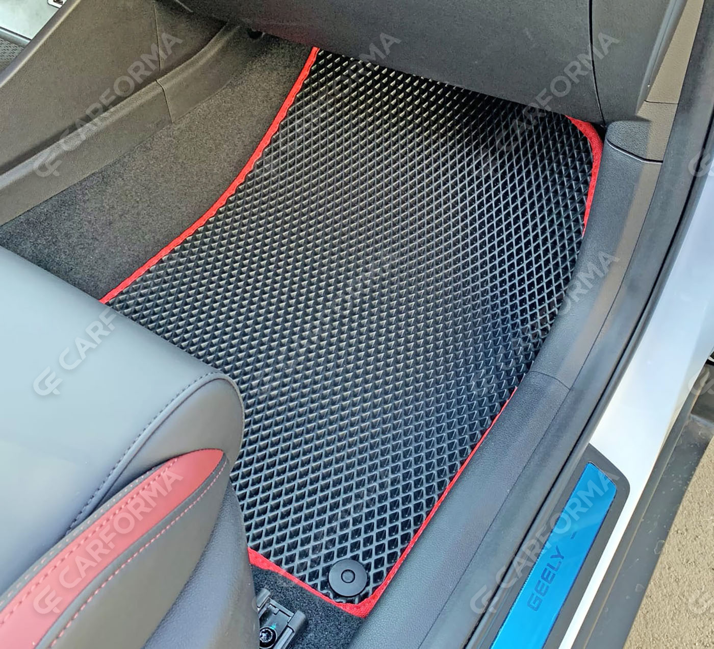 Ворсовые коврики на Geely Coolray рестайлинг 2023&nbsp;-&nbsp;2026 в Чебоксарах