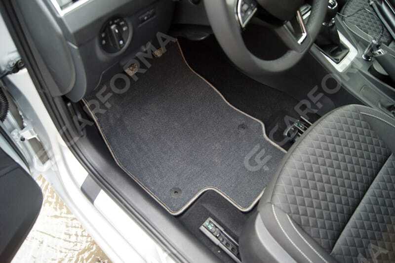 Ворсовые коврики на Skoda Octavia A7 2013&nbsp;-&nbsp;2020 в Чебоксарах