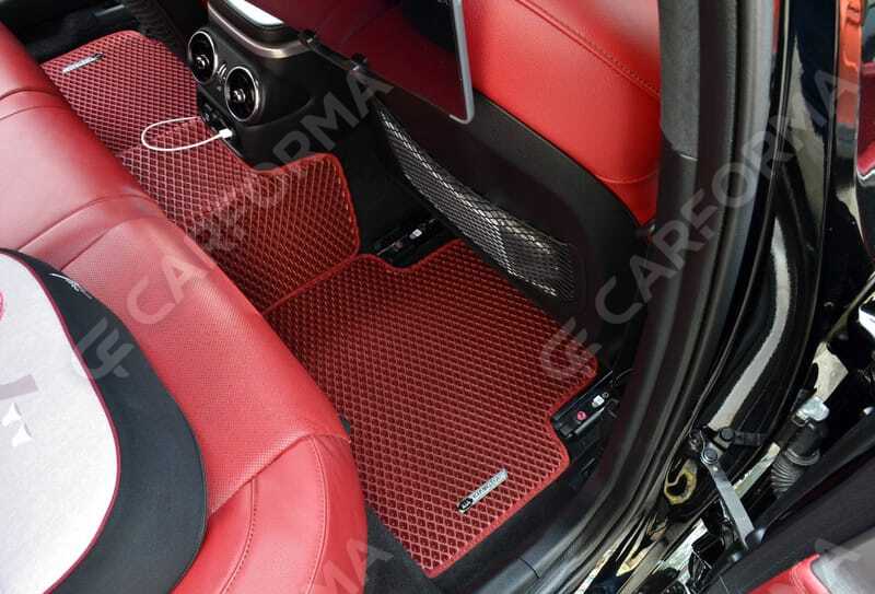 Ворсовые коврики на KIA Stinger 2017&nbsp;-&nbsp;2023 в Чебоксарах