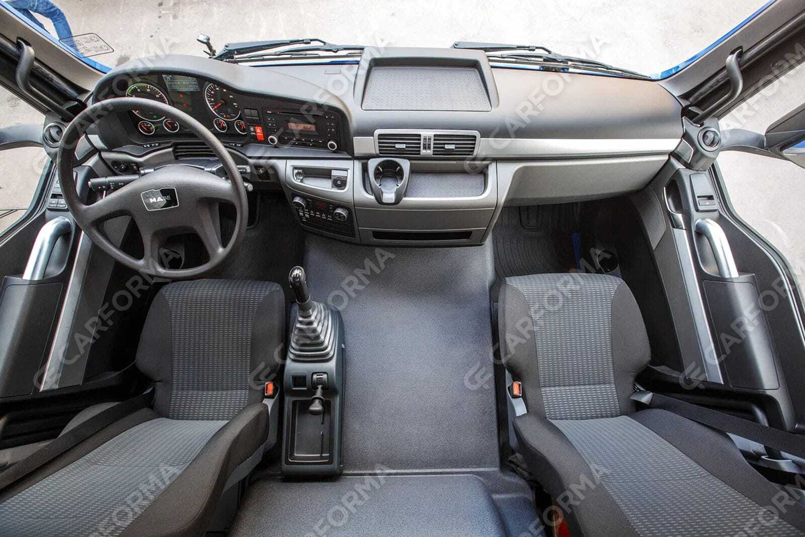 Ворсовые коврики на MAN TGA узкая кабина 2000&nbsp;-&nbsp;2020 в Чебоксарах