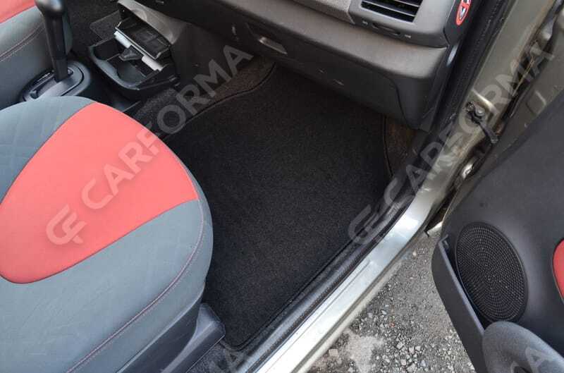 Ворсовые коврики на Nissan Micra (K12) 2003&nbsp;-&nbsp;2010 в Чебоксарах