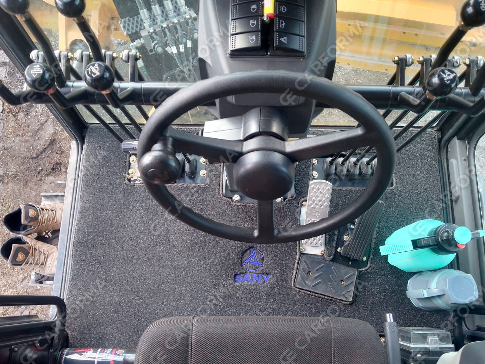 Ворсовые коврики на Спецтехника Автогрейдер SANY STG230C 8 AWD  в Чебоксарах