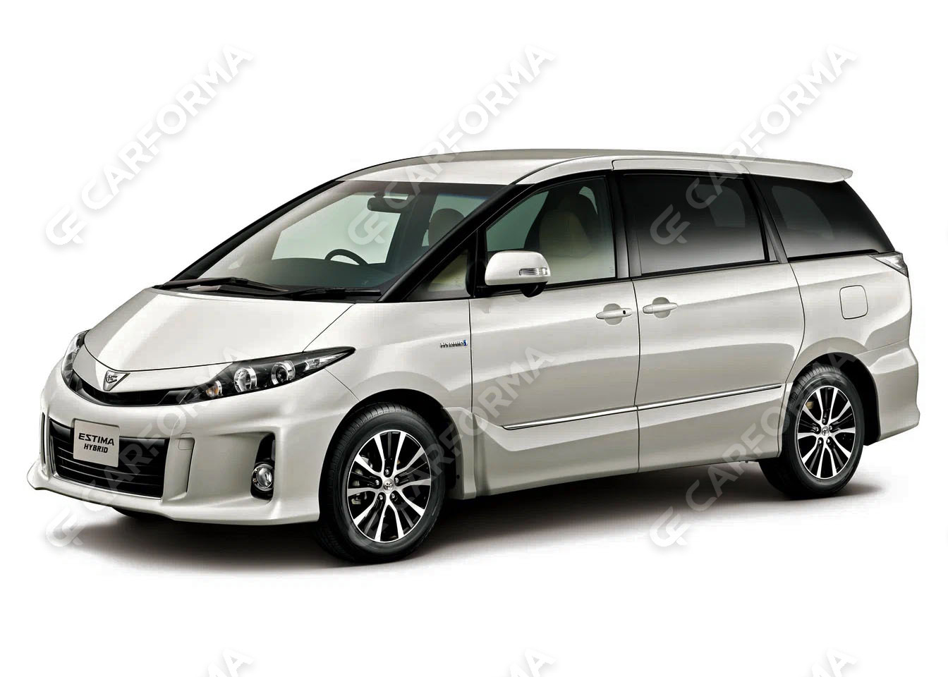 Ворсовые коврики на Toyota Estima III 2006&nbsp;-&nbsp;2019 в Чебоксарах