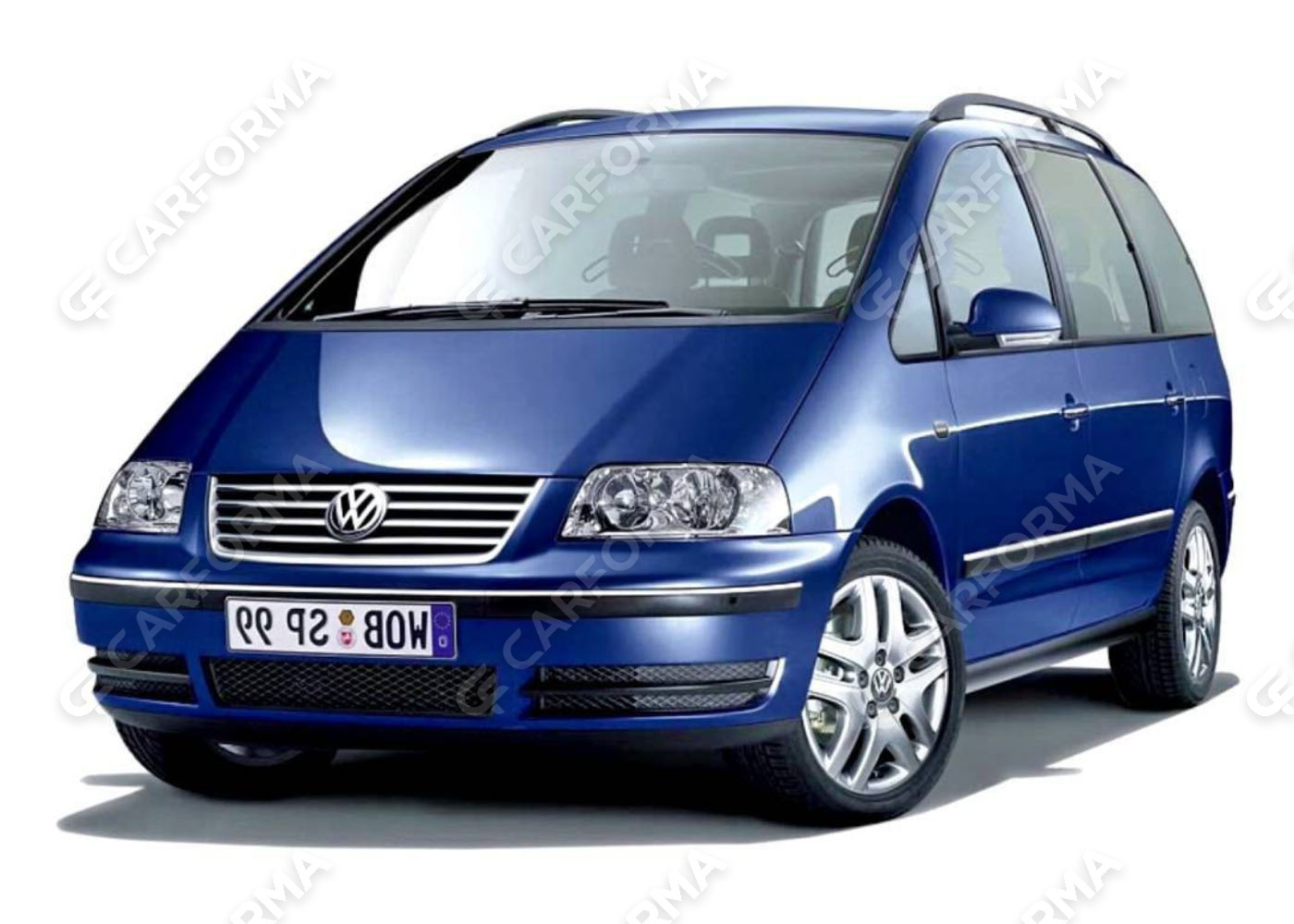 Ворсовые коврики на Volkswagen Sharan I 1995&nbsp;-&nbsp;2010 в Чебоксарах