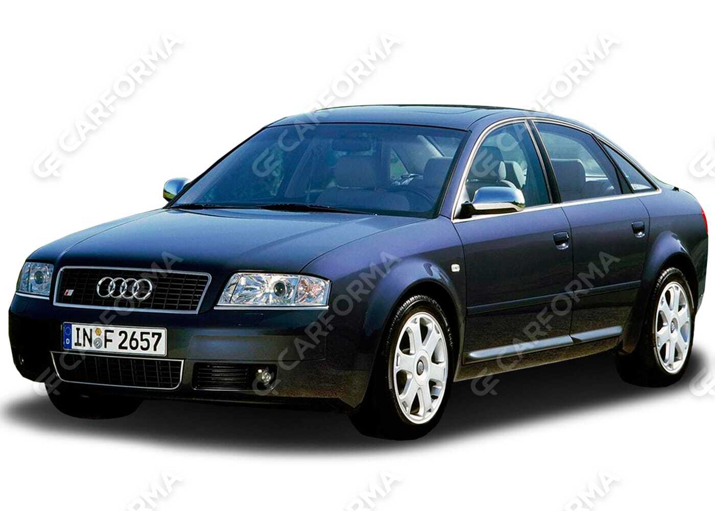 Ворсовые коврики на Audi S6 (C5) 1999&nbsp;-&nbsp;2004