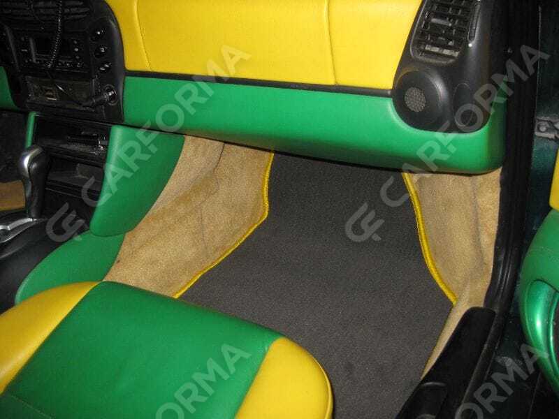 EVA коврики на Porsche Boxster (986) 1996&nbsp;-&nbsp;2004 в Чебоксарах