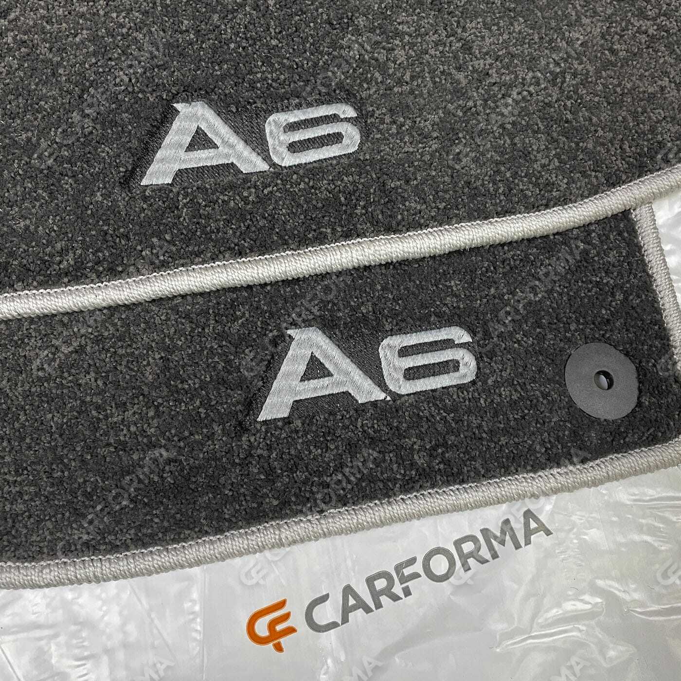 Ворсовые коврики на Audi A6 (C7) 2011&nbsp;-&nbsp;2018 в Чебоксарах