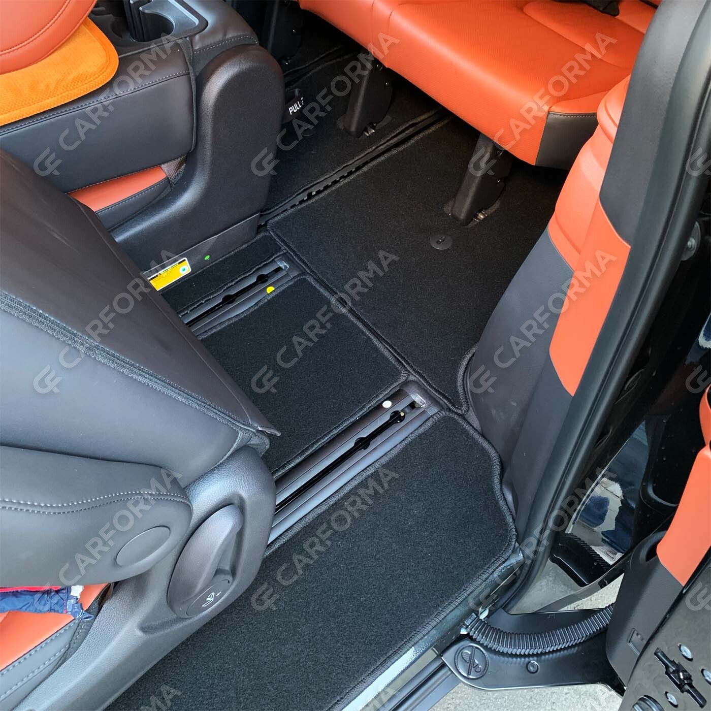 Ворсовые коврики на KIA Carnival IV 8 мест 2020&nbsp;-&nbsp;2026 в Чебоксарах