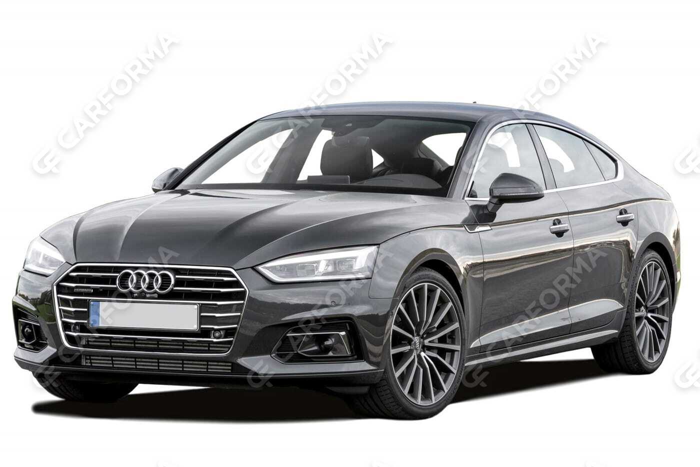 Ворсовые коврики на Audi S5 (B9) 2016&nbsp;-&nbsp;2024