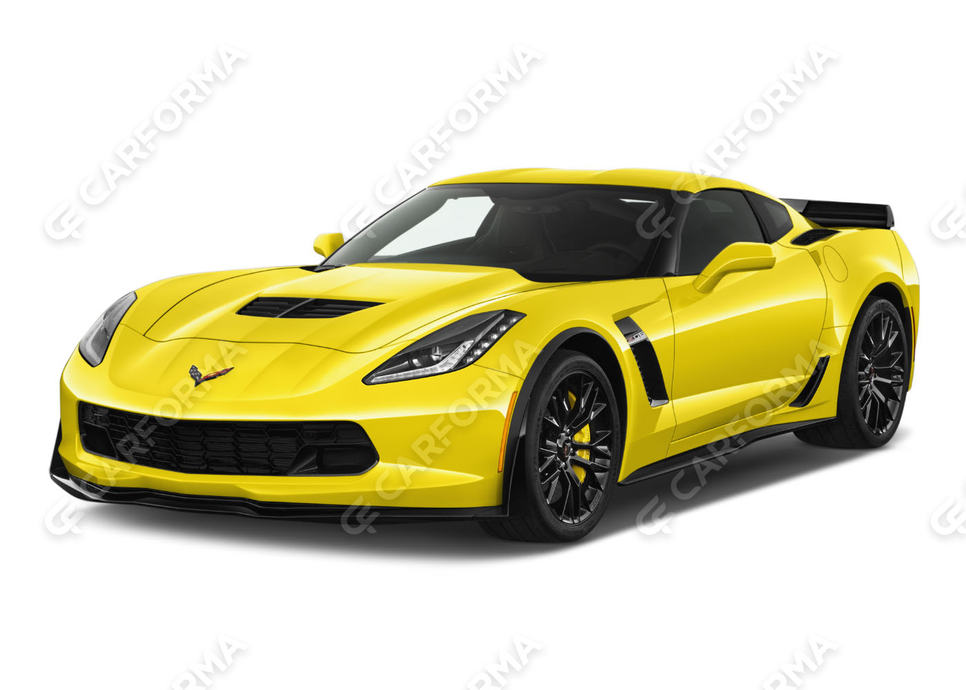 Ворсовые коврики на Chevrolet Corvette 2013&nbsp;-&nbsp;2020