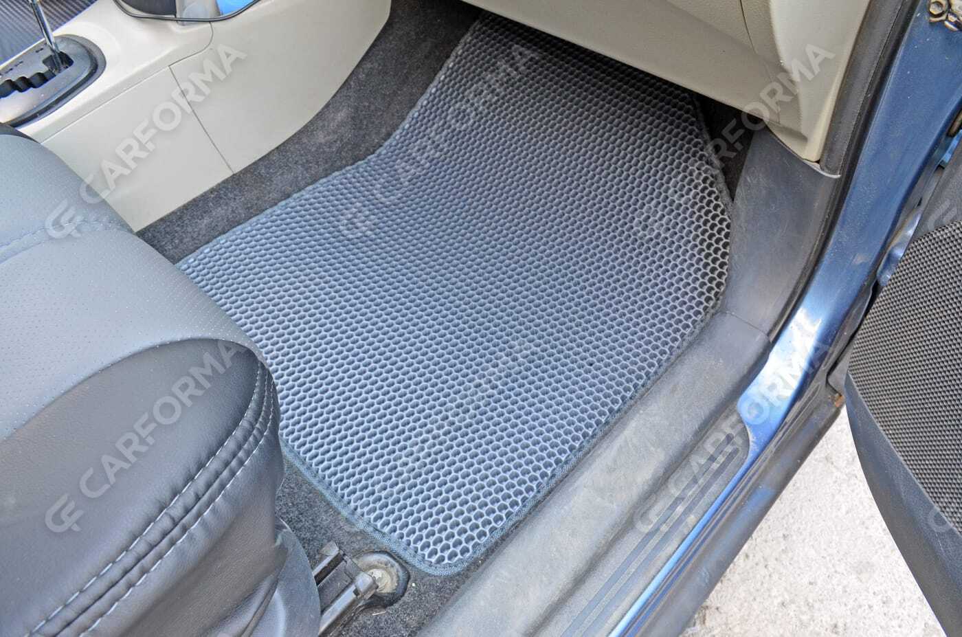 Ворсовые коврики на Toyota Yaris II 2005&nbsp;-&nbsp;2011 в Чебоксарах