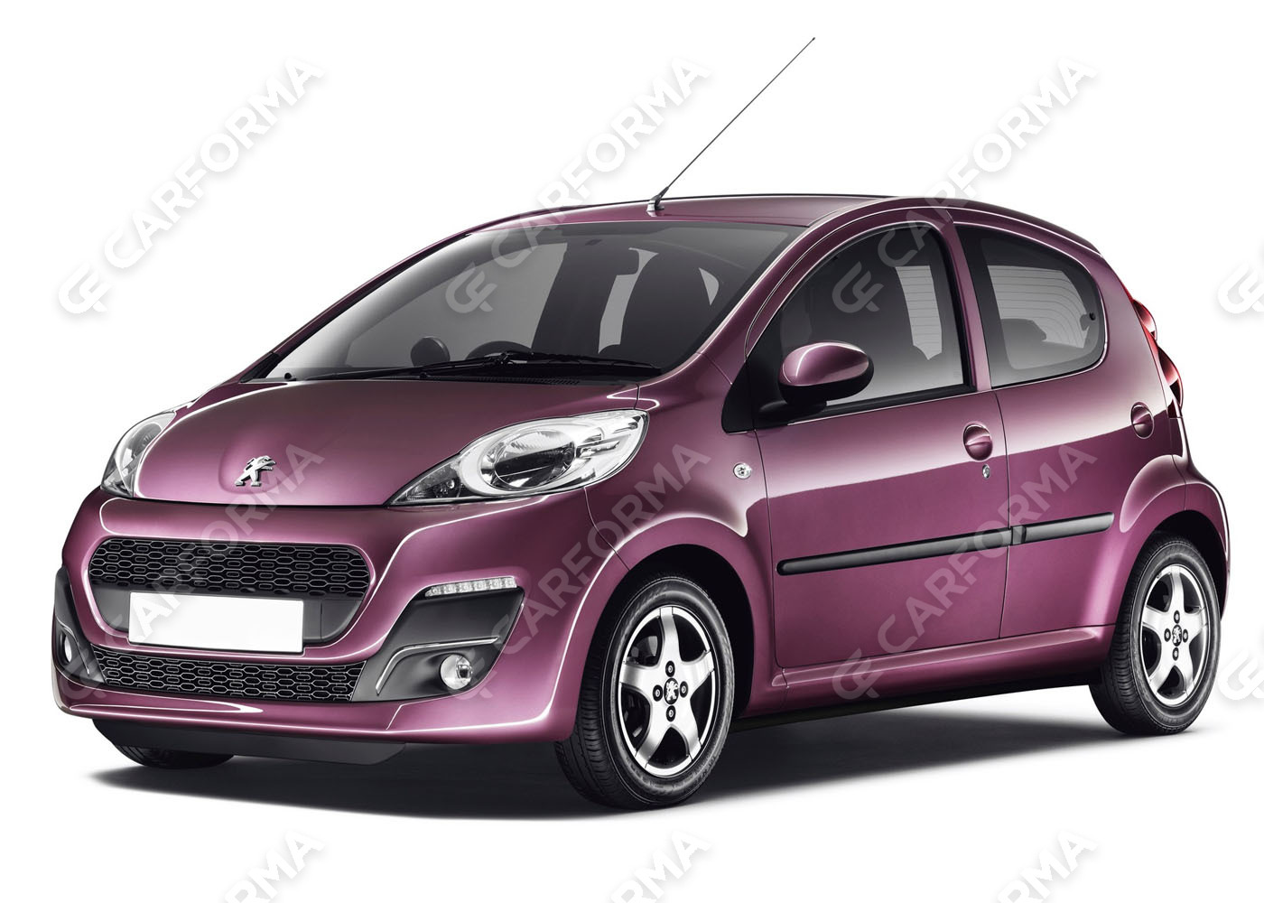 Ворсовые коврики на Peugeot 107 2005&nbsp;-&nbsp;2015