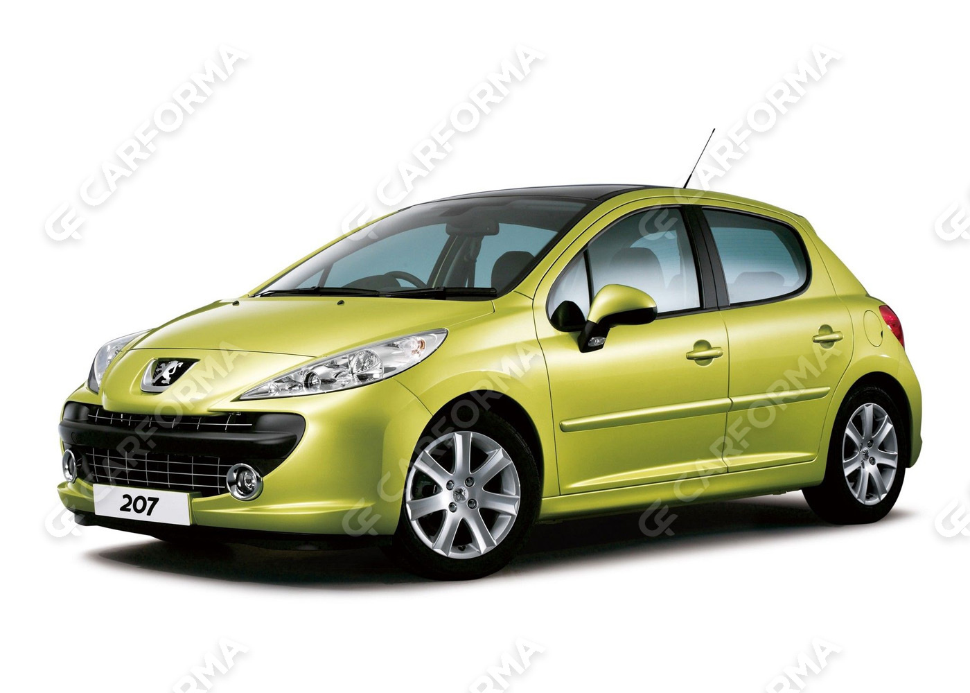 Ворсовые коврики на Peugeot 207 2006&nbsp;-&nbsp;2012
