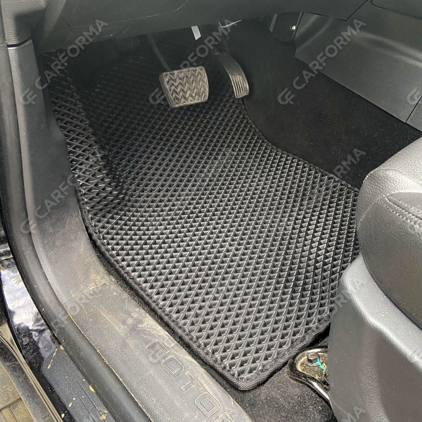 Ворсовые коврики на Foton Tunland G7 2019&nbsp;-&nbsp;2026 в Чебоксарах