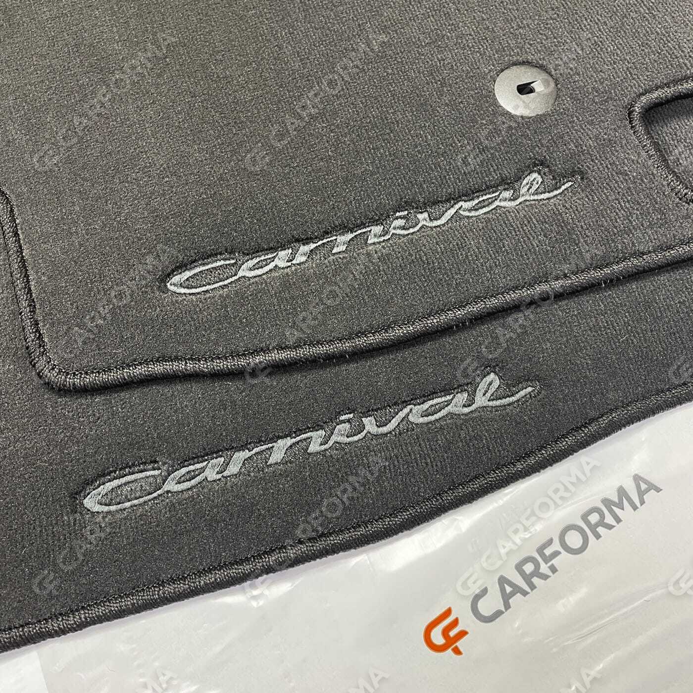 Ворсовые коврики на KIA Carnival IV 8 мест 2020&nbsp;-&nbsp;2026 в Чебоксарах