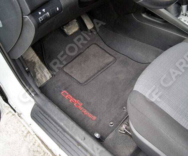 Ворсовые коврики на KIA Ceed I 2007&nbsp;-&nbsp;2012 в Чебоксарах