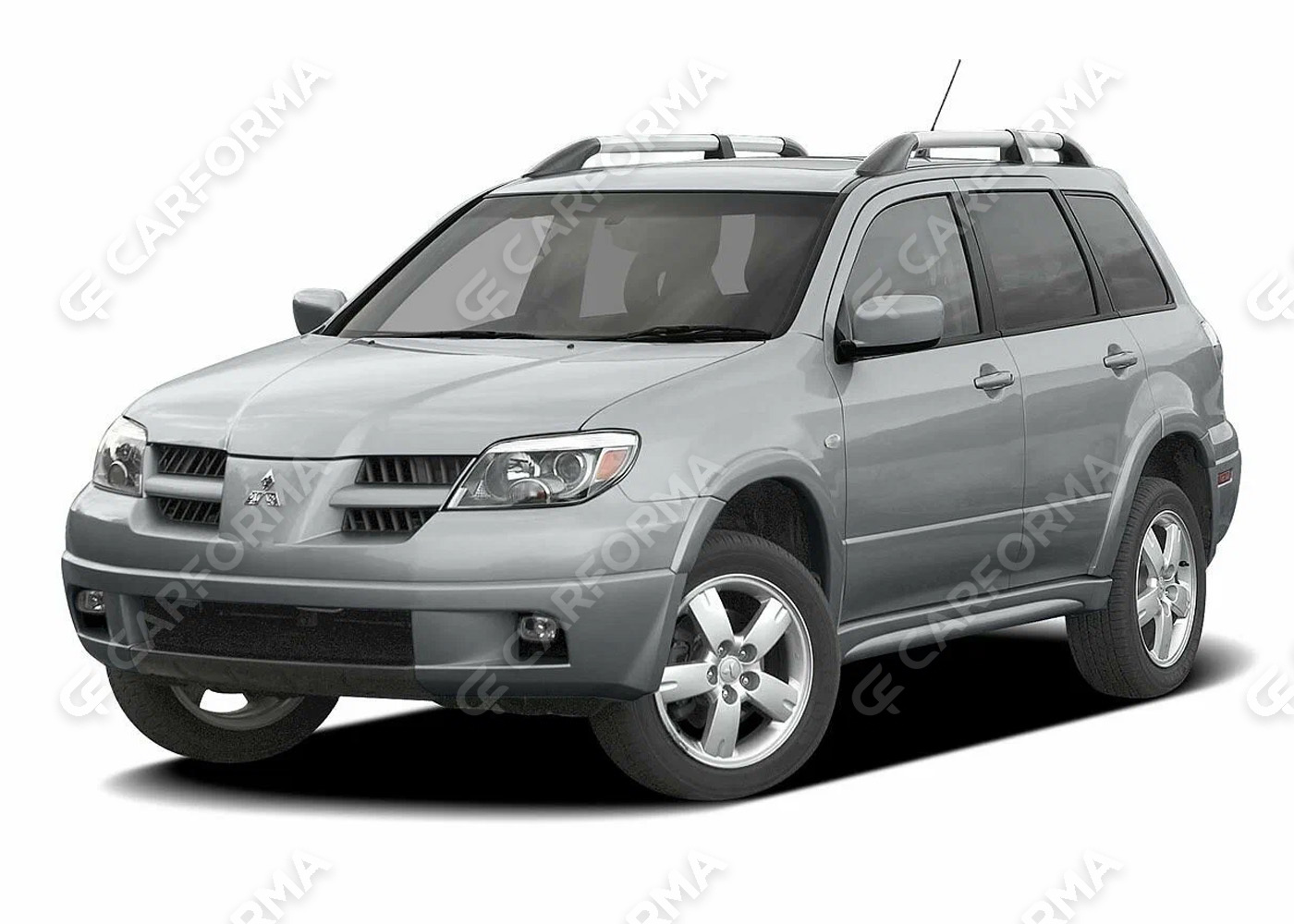 Ворсовые коврики на Mitsubishi Outlander 2001&nbsp;-&nbsp;2009