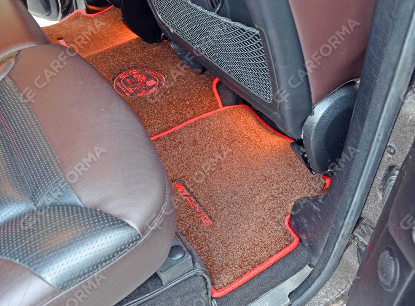 Ворсовые коврики на Mercedes G (W463) рестайлинг 2001&nbsp;-&nbsp;2018 в Чебоксарах