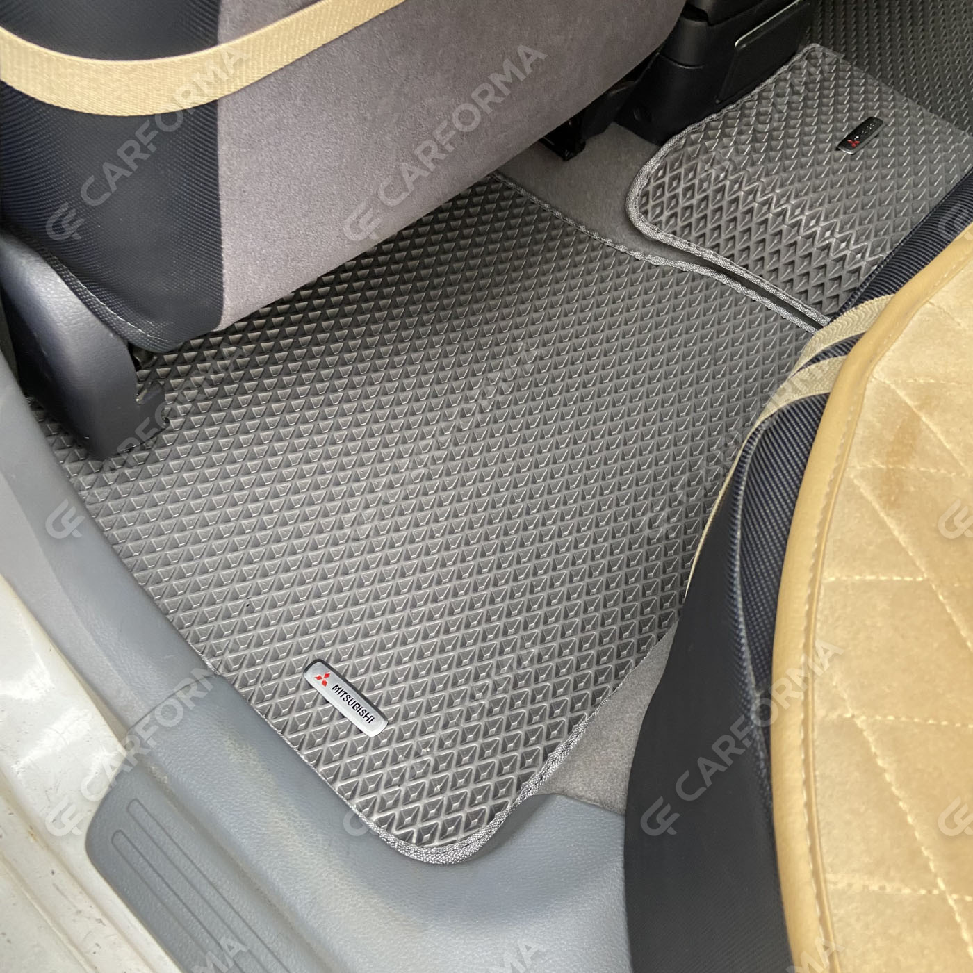 Ворсовые коврики на Mitsubishi Airtrek 2001&nbsp;-&nbsp;2008 в Чебоксарах