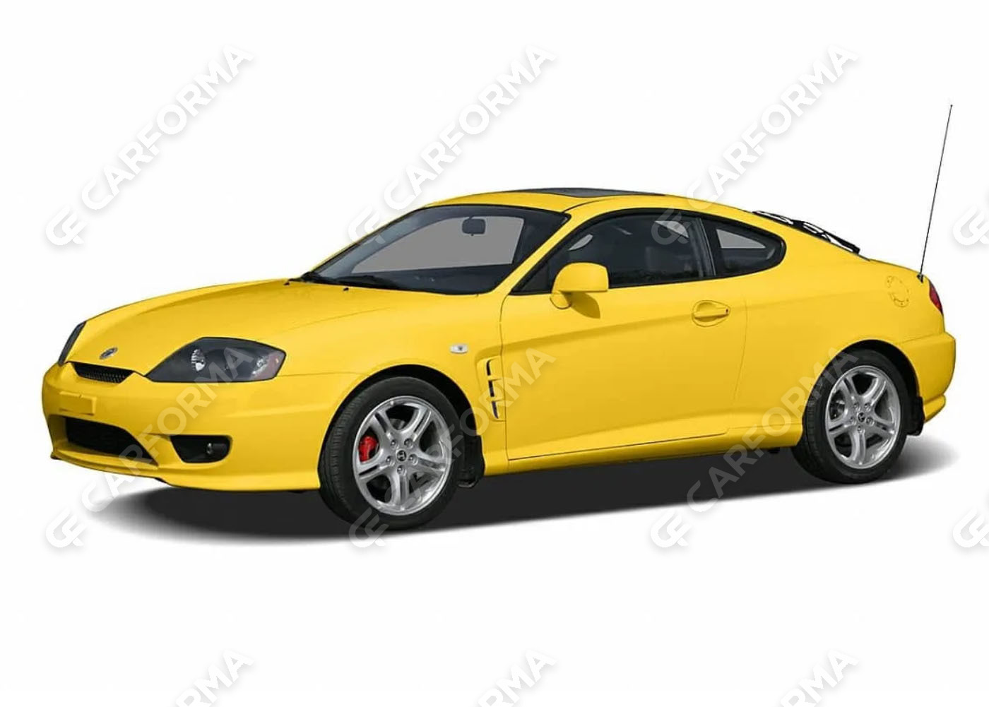 Ворсовые коврики на Hyundai Coupe II 2002&nbsp;-&nbsp;2009 в Чебоксарах