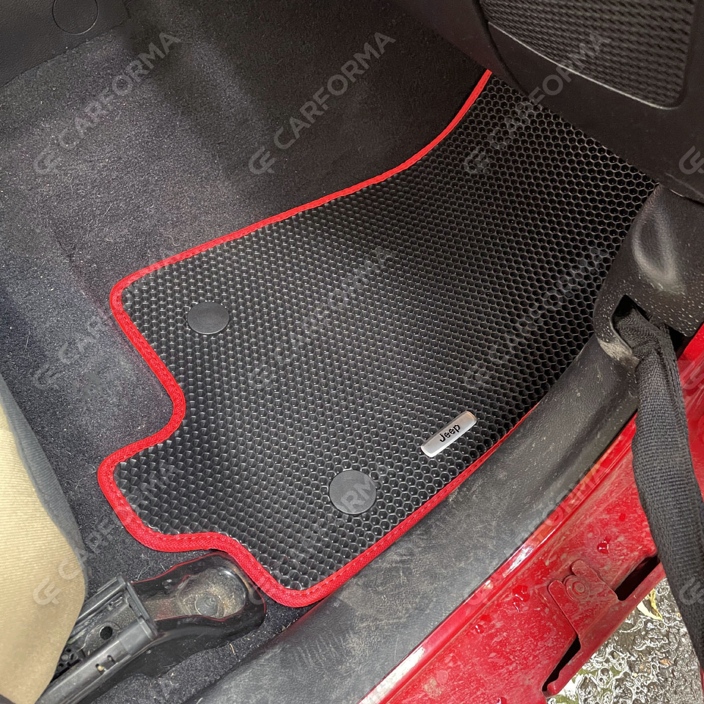 Ворсовые коврики на Jeep Wrangler (JL) 2017&nbsp;-&nbsp;2026 в Чебоксарах