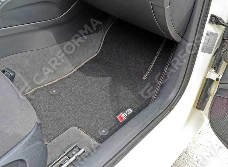 Ворсовые коврики на Audi S3 (8V) 2013&nbsp;-&nbsp;2021 в Чебоксарах