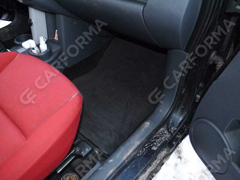 Ворсовые коврики на Mitsubishi Colt 6 2002&nbsp;-&nbsp;2012 в Чебоксарах