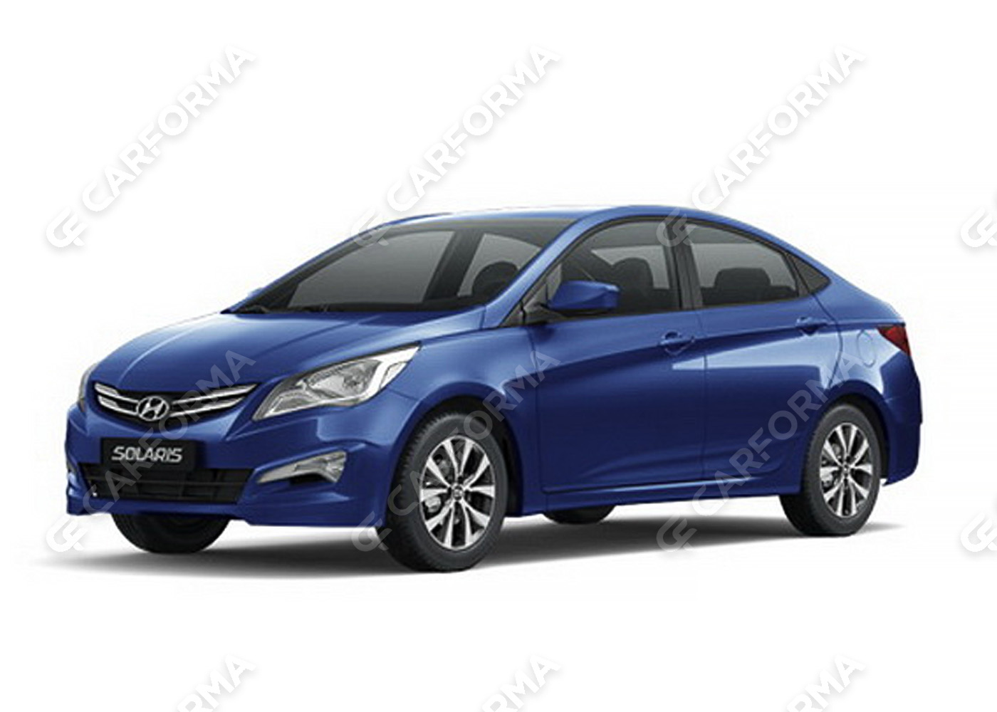 Ворсовые коврики на Hyundai Solaris I 2010&nbsp;-&nbsp;2017