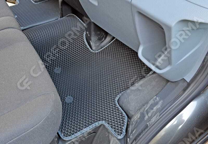 Ворсовые коврики на Ford Transit 7 2013&nbsp;-&nbsp;2026 в Чебоксарах